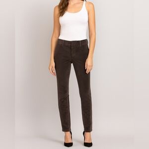 Juicy Couture  California Skinny Pull On Corduroy Cloud Grey Pants Sz: 27 NEW